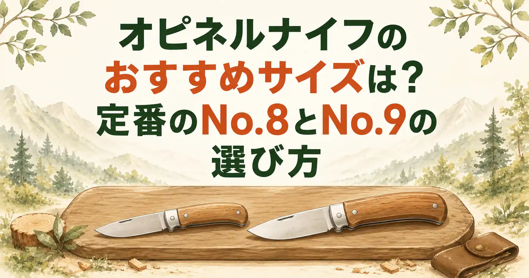 オピネルナイフサイズ