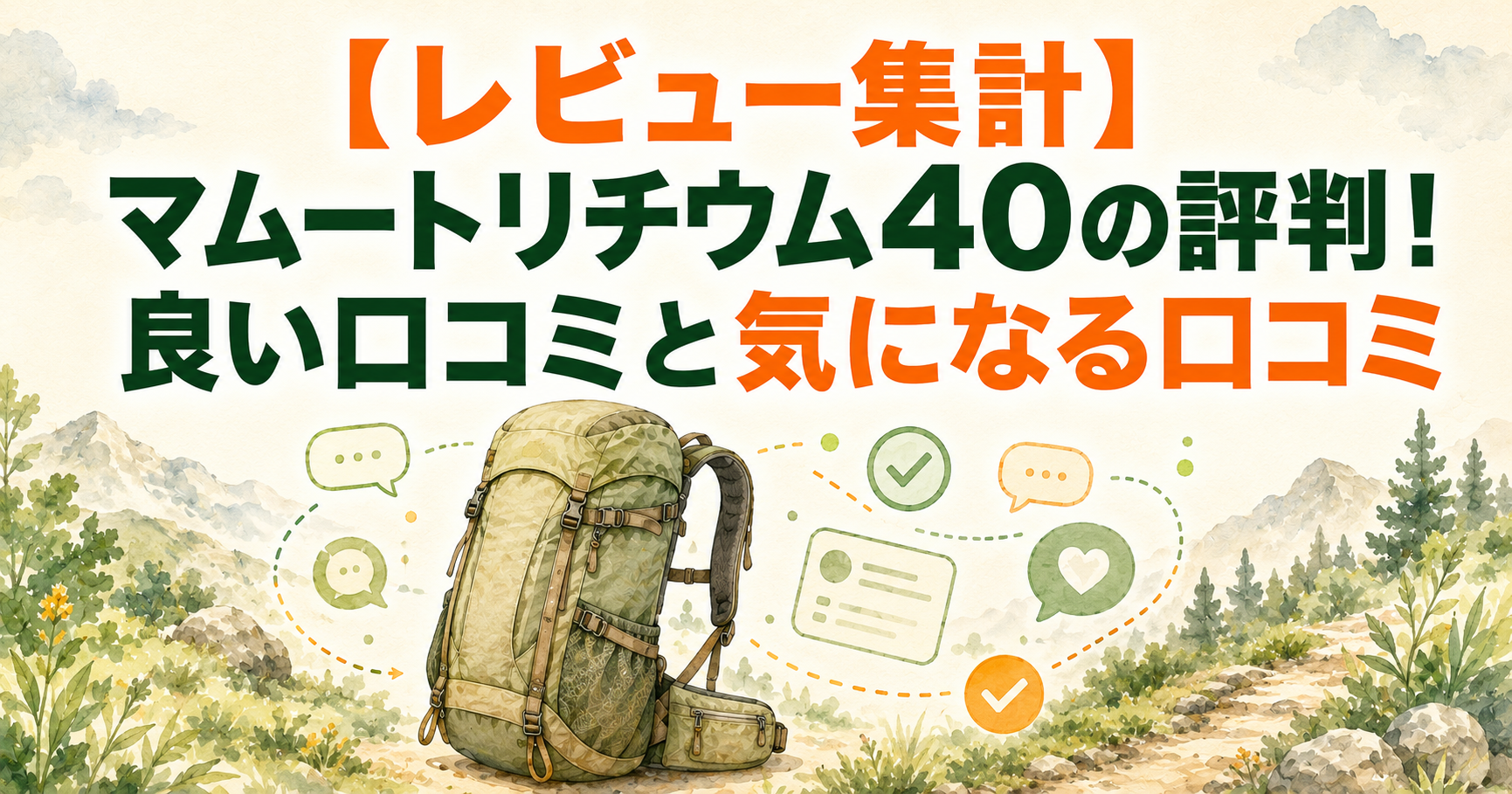 マムート リチウム40 レビュー