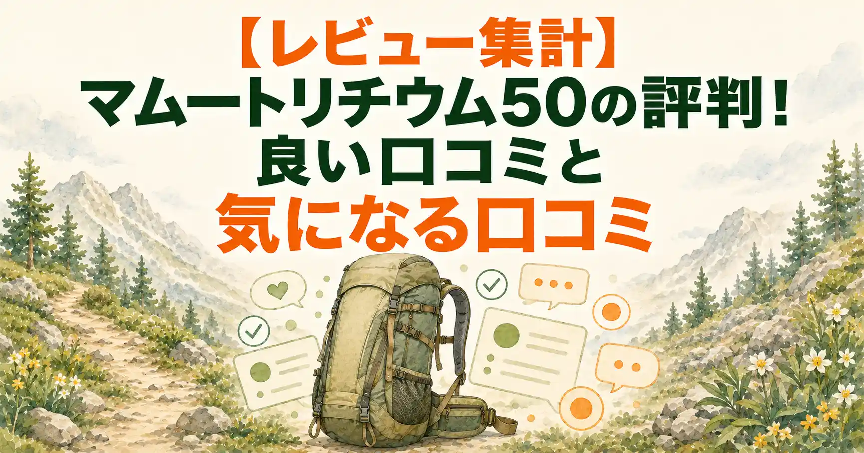 マムート リチウム50 レビュー