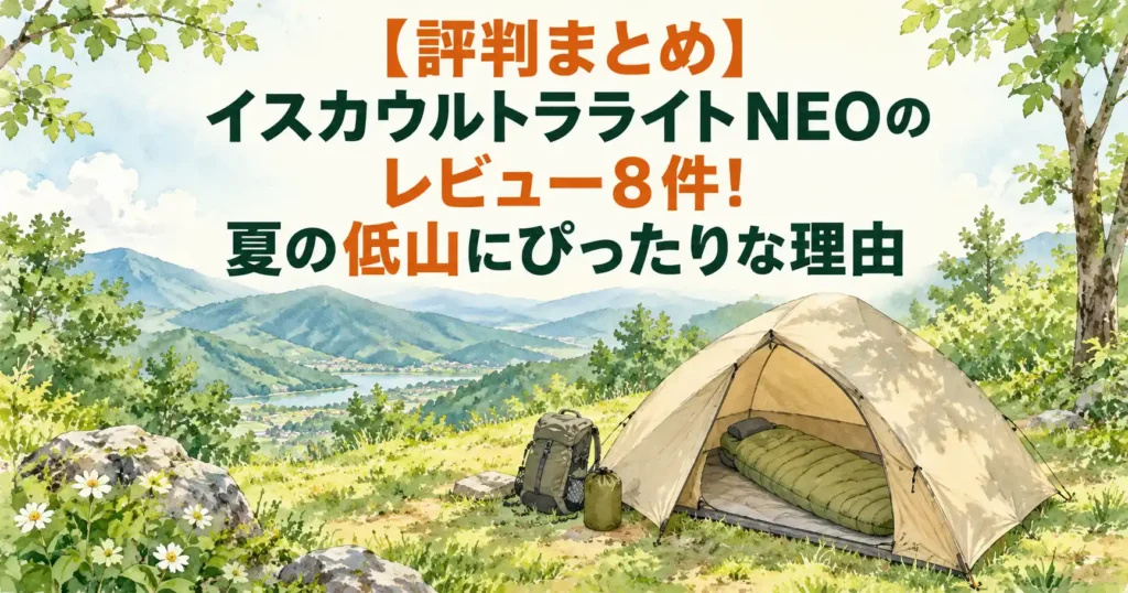 イスカ ウルトラライト neo レビュー