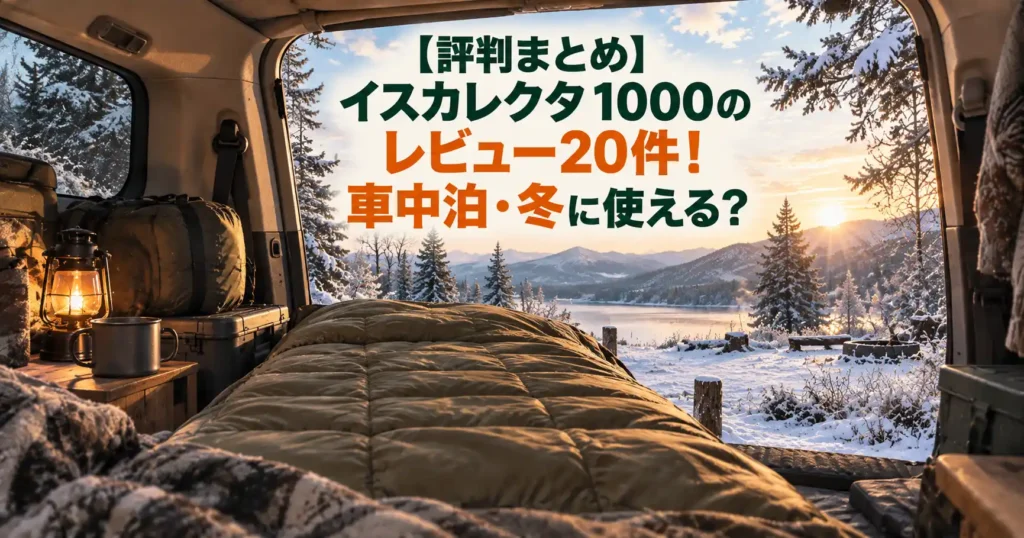イスカ レクタ1000 レビュー