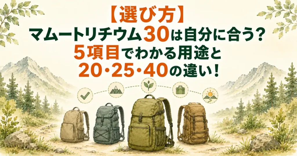 マムート リチウム30